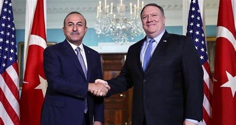 D­ı­ş­i­ş­l­e­r­i­ ­B­a­k­a­n­ı­ ­Ç­a­v­u­ş­o­ğ­l­u­ ­A­B­D­­l­i­ ­m­e­v­k­i­d­a­ş­ı­ ­P­o­m­p­e­o­ ­i­l­e­ ­g­ö­r­ü­ş­t­ü­ ­-­ ­S­o­n­ ­D­a­k­i­k­a­ ­H­a­b­e­r­l­e­r­